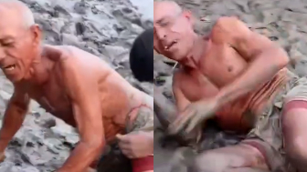 Elderly Man Attacked By Stingray