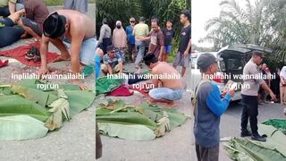 Mqn picks womans brains off floor after deadly accident