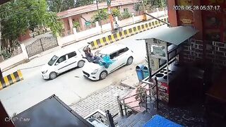 Two Women Run Over While Walking on the Road