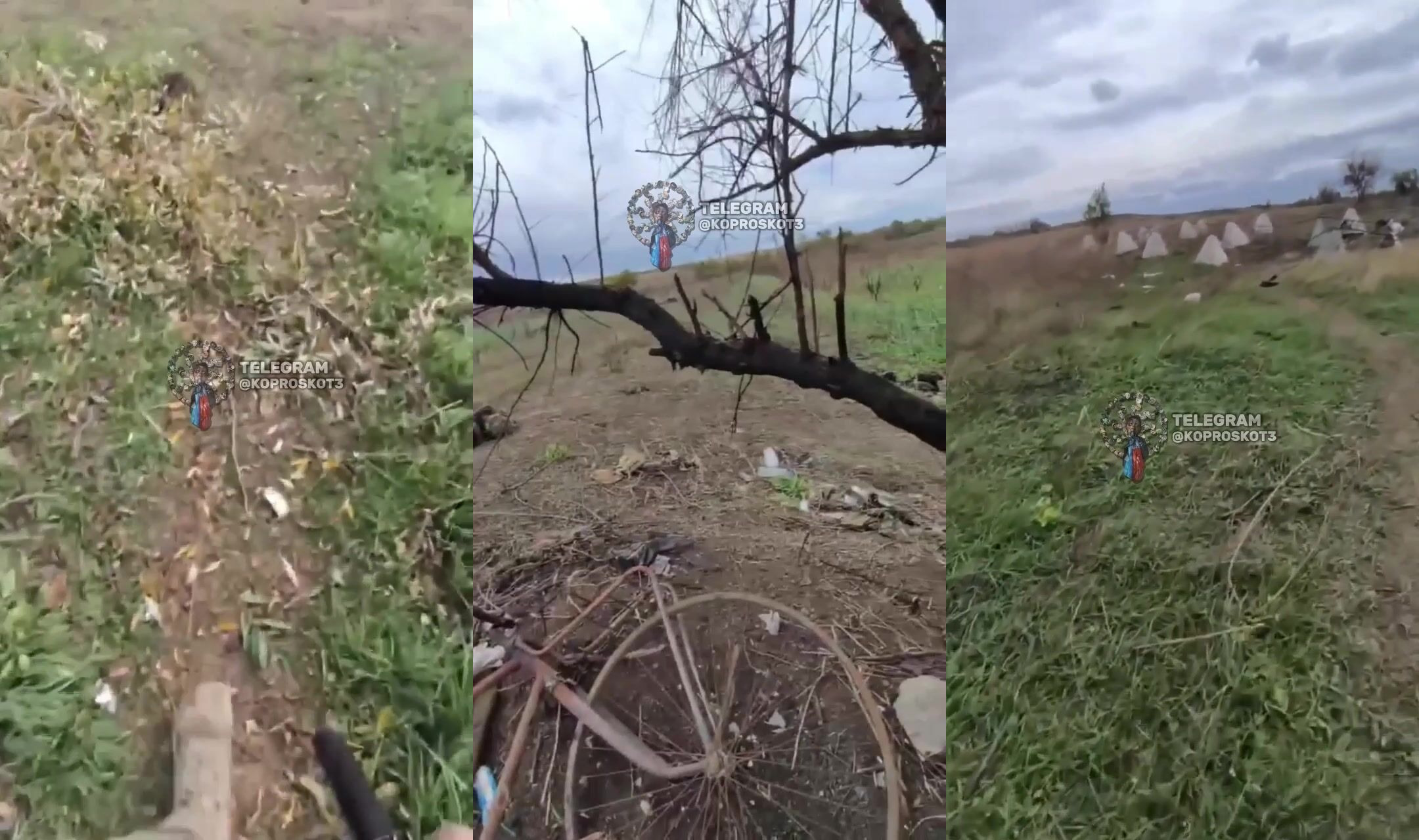 RU POV: Dead Russians everywhere.