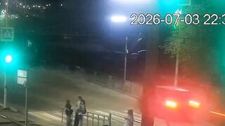 Hurrying Pedestrian  Fatally Hit By Speeding Car
