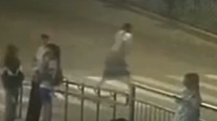 Hurrying Pedestrian  Fatally Hit By Speeding Car