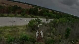 Ukr black merc sniper gets droned