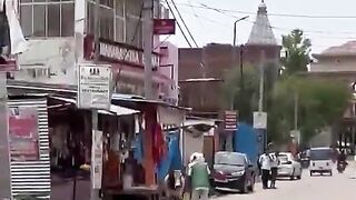 Man Attacked By Stray Bull In India