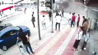 Mentally Ill Man Self Immolates In Turkey
