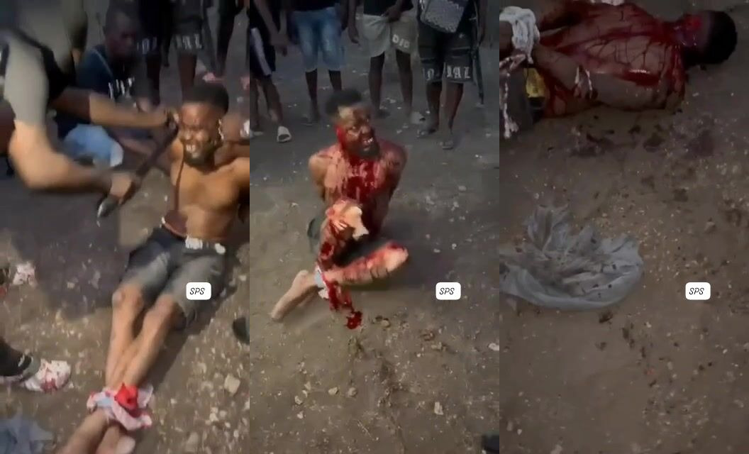 Man Gets Dismembered And Mutilated While Still Alive