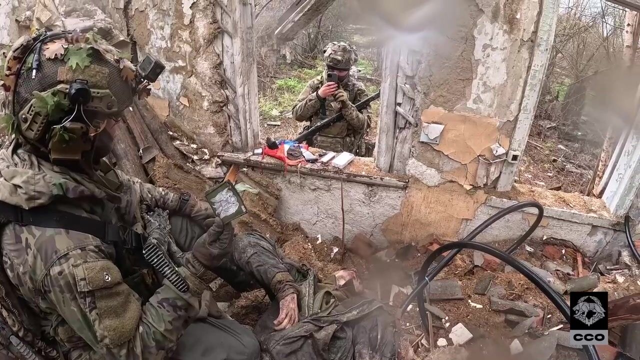 GoPro: UA SOF looting Russians.