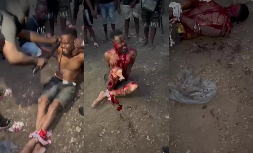 Man Gets Dismembered And Mutilated While Still Alive {Clean Video}