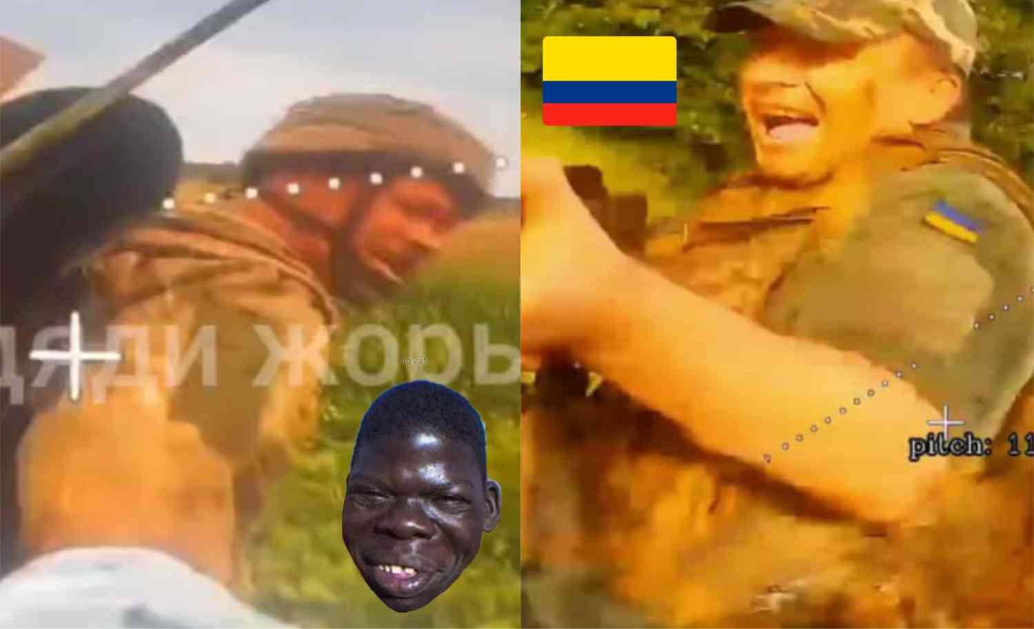 Minus 1 African and 1 Jonah Hill, dead Ukr mercs.