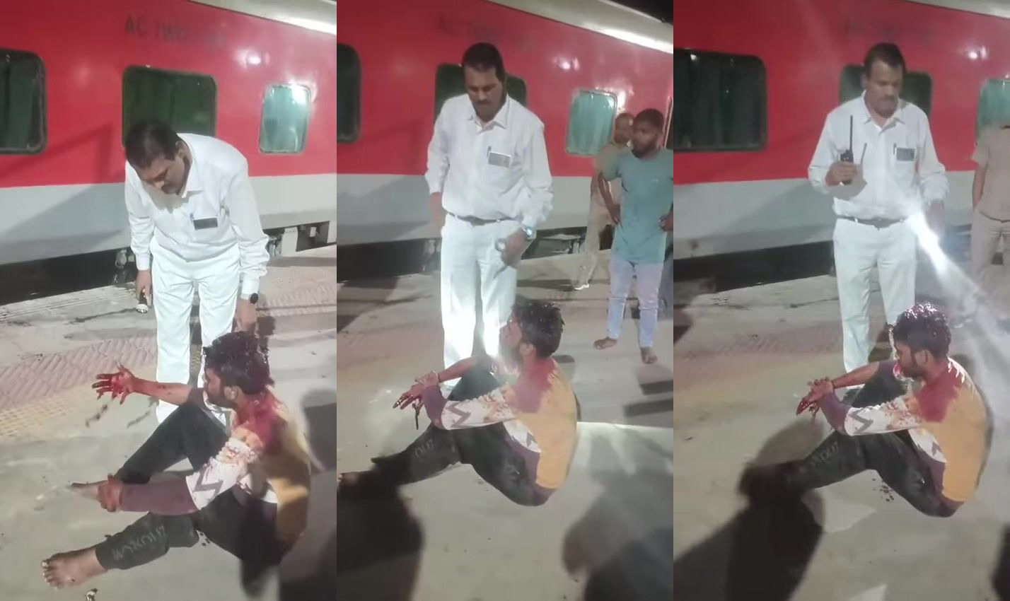 Man Lucky To Lose Only Fingers After Falling Between Train And Platform