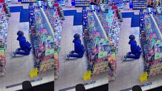 Disgusting human adds an extra ingredient into the candy