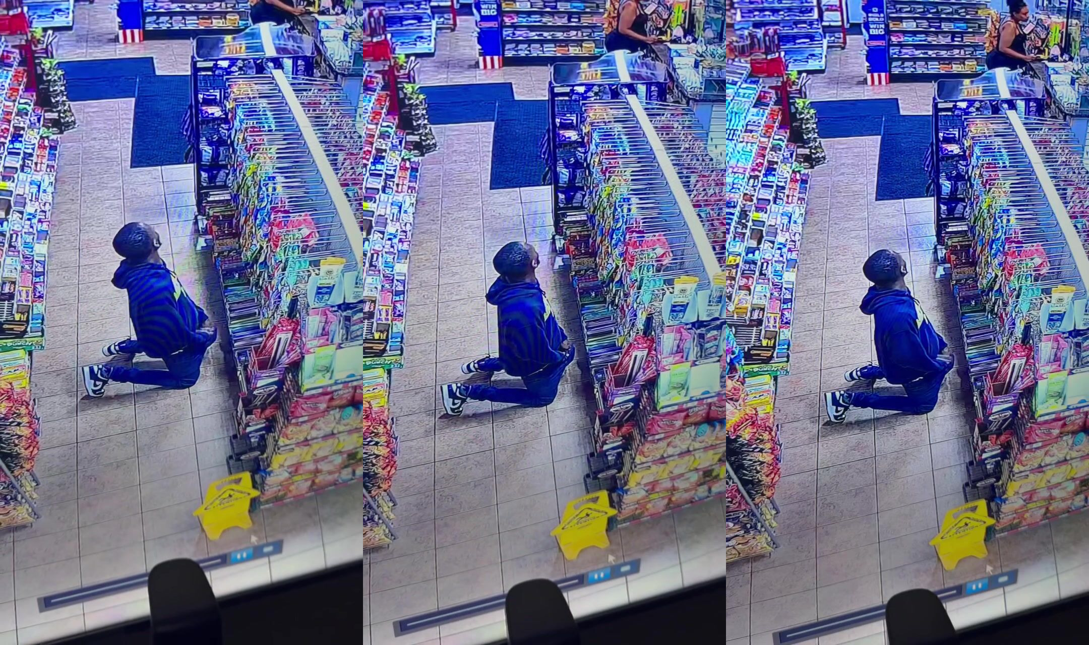 Disgusting human adds an extra ingredient into the candy