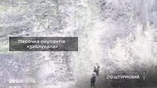 Stupid ruzky shoot his comrade in attempt to shoot Ukrainan drone