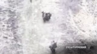 Stupid ruzky shoot his comrade in attempt to shoot Ukrainan drone