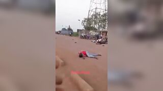Collision  Between Motorcycles Leaves Dead In Africa