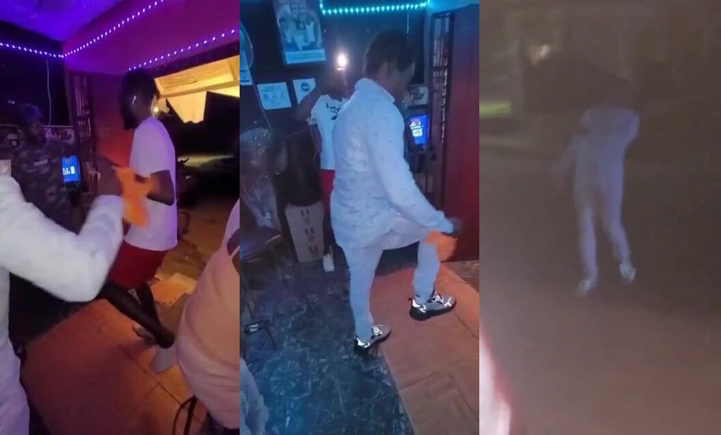 Drunk Black Guy Ran Into The Road & Got Hit By Speeding Vehicle