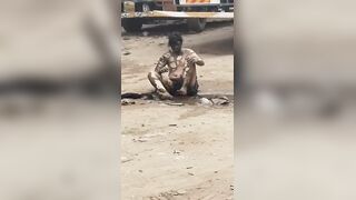 Truck Driver Attempted Self Immolation