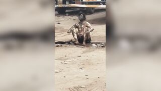 Truck Driver Attempted Self Immolation
