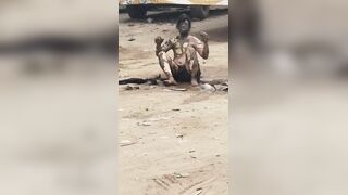 Truck Driver Attempted Self Immolation