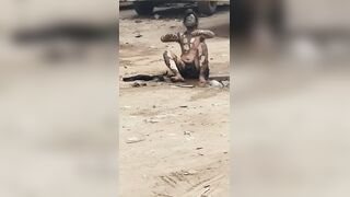 Truck Driver Attempted Self Immolation