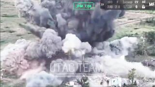 Airstrikes on Russhits. Compilation.