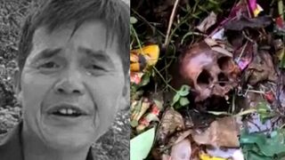 While clearing weeds, residents discovered a human remains