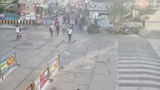 Man Named Bulu Sahoo Gets Crushed To Death By The Bus