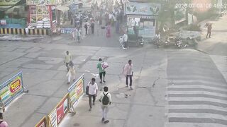 Man Named Bulu Sahoo Gets Crushed To Death By The Bus