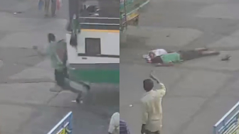 Man Named Bulu Sahoo Gets Crushed To Death By The Bus