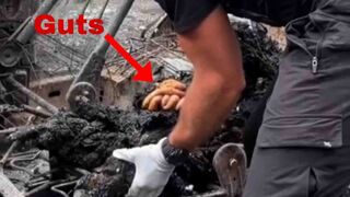 Ukrat rescuing his friends.