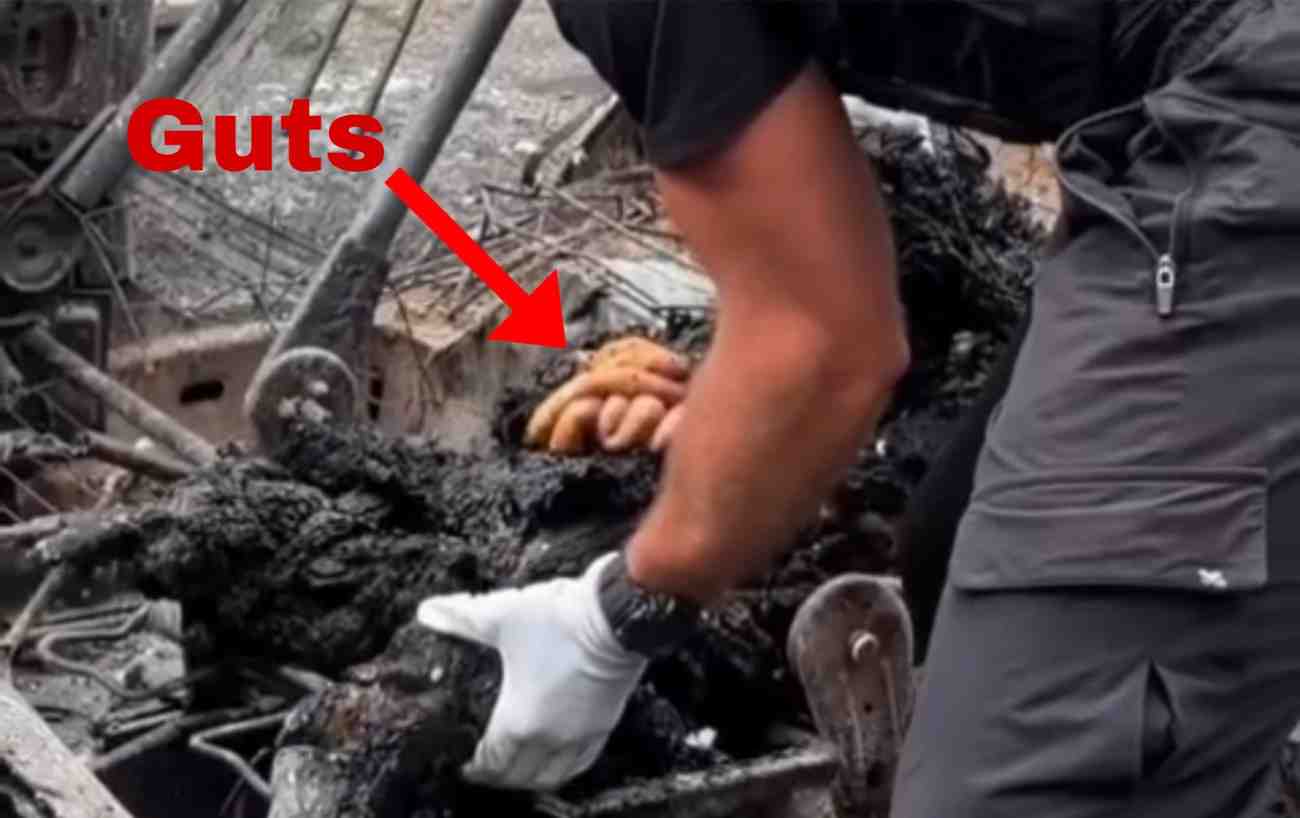 Ukrat rescuing his friends.
