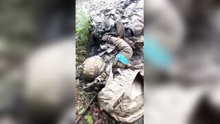 Colombian merc films his dead friend + Translated