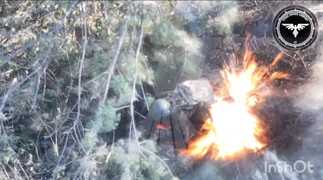 Russian Gets A Second Asshole Via Drone