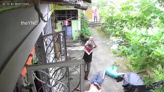 Brut Savagely Attacks Own Nephew And Sister-In-Law