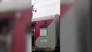 Indians, Trains And Live Wires: Perfect Mix