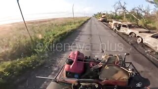 RU POV: Road of Death.