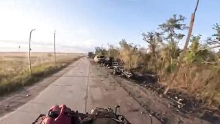 RU POV: Road of Death.