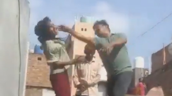 Woman Thrown From The Roof During Land Dispute In India
