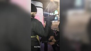 Phone Thief Having A Painful Night In Bogota
