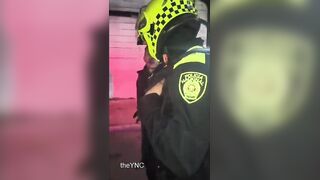 Phone Thief Having A Painful Night In Bogota
