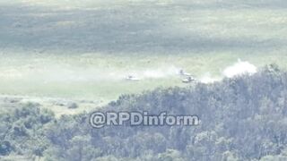 Failed Ukrat assault (with combat vehicles and tanks)