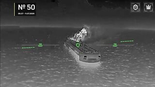 28 Russian ships lost in a single night.