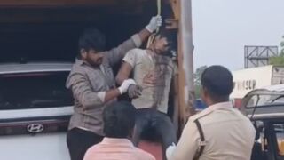 Man Found Hanging Inside Car Transporter Truck
