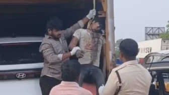 Man Found Hanging Inside Car Transporter Truck