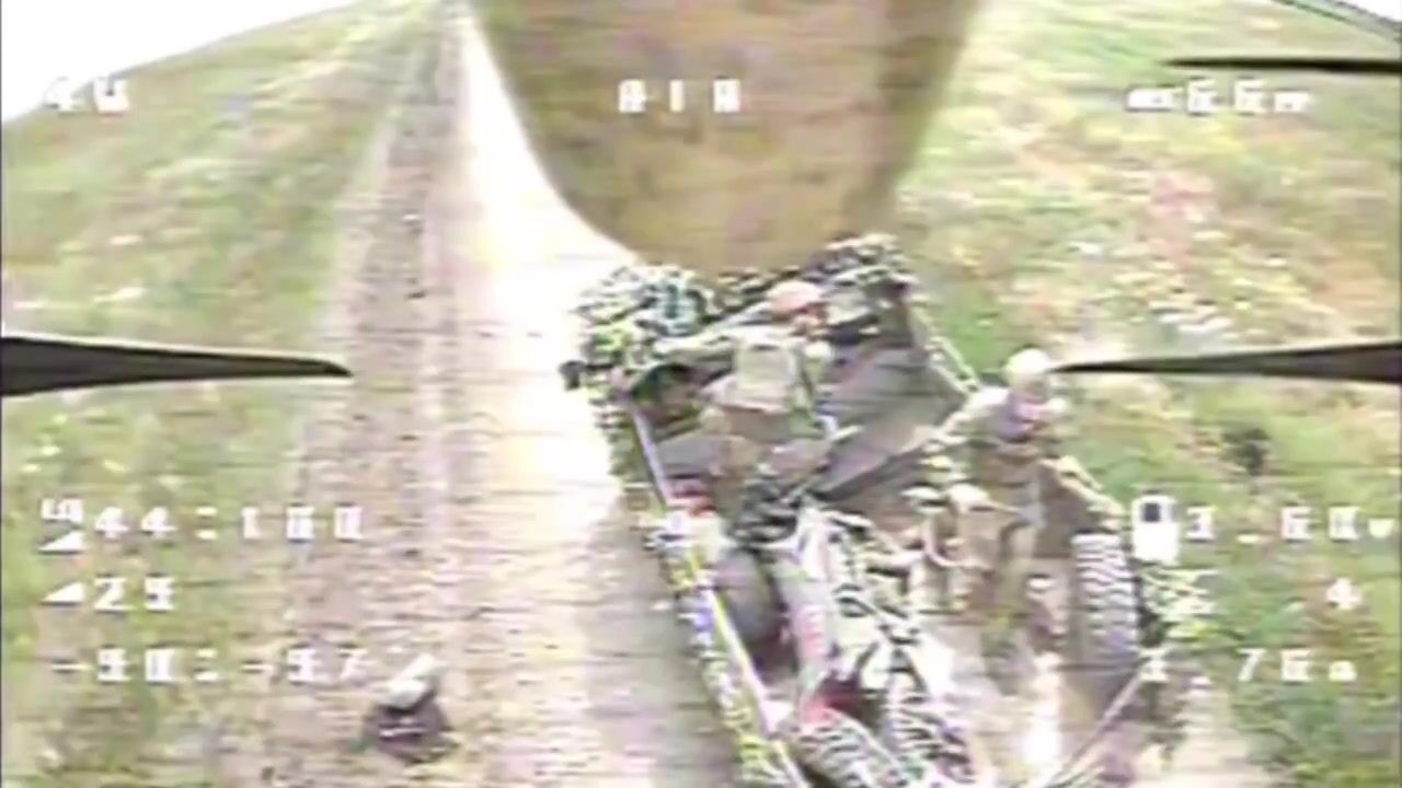 UA drones are striking Russians. Compilation.