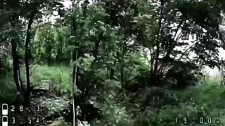 Pedoruzzian invader shot his head a second before the drone strike