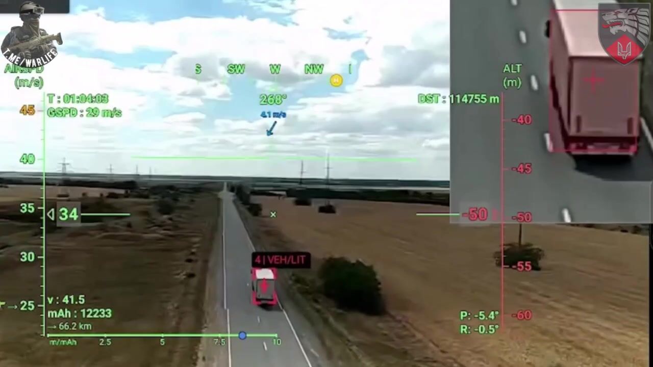 "Hornet" drones are destroying Russian logistics.