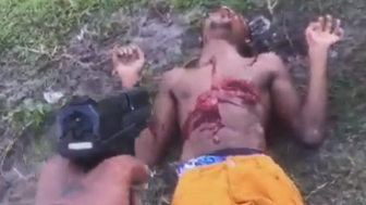 Trafficker Films Himself Finishing Off A Rival
