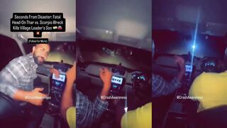 Dudes going over 60 on the road killed