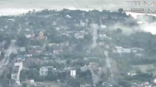 FAB-3000 destroys Ukrainian fortress.